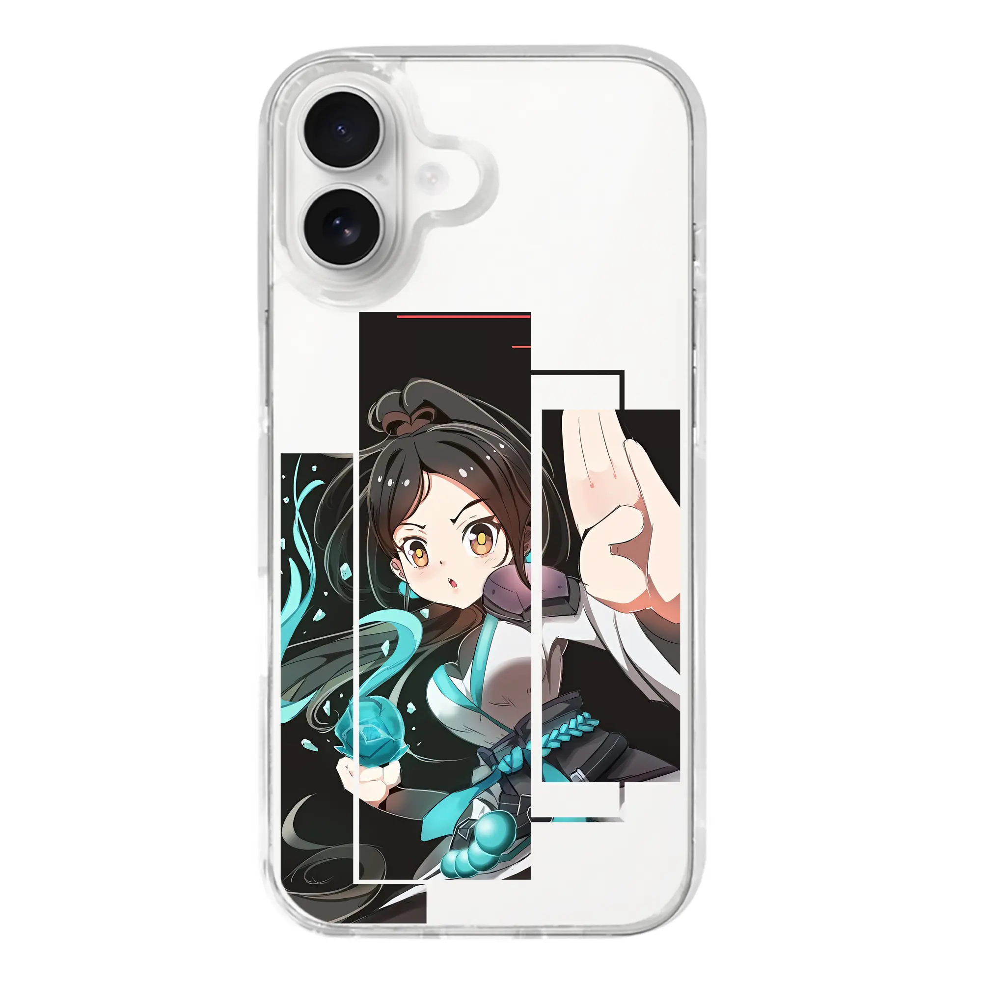 VALORANT グッズ,セージ - iPhone 17シリーズ 透明スマホケース – 薄型・耐衝撃・精密フィット保護カバー